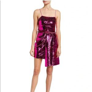 Derek Lam Women's Lani Reversible Sequin Cami Dress